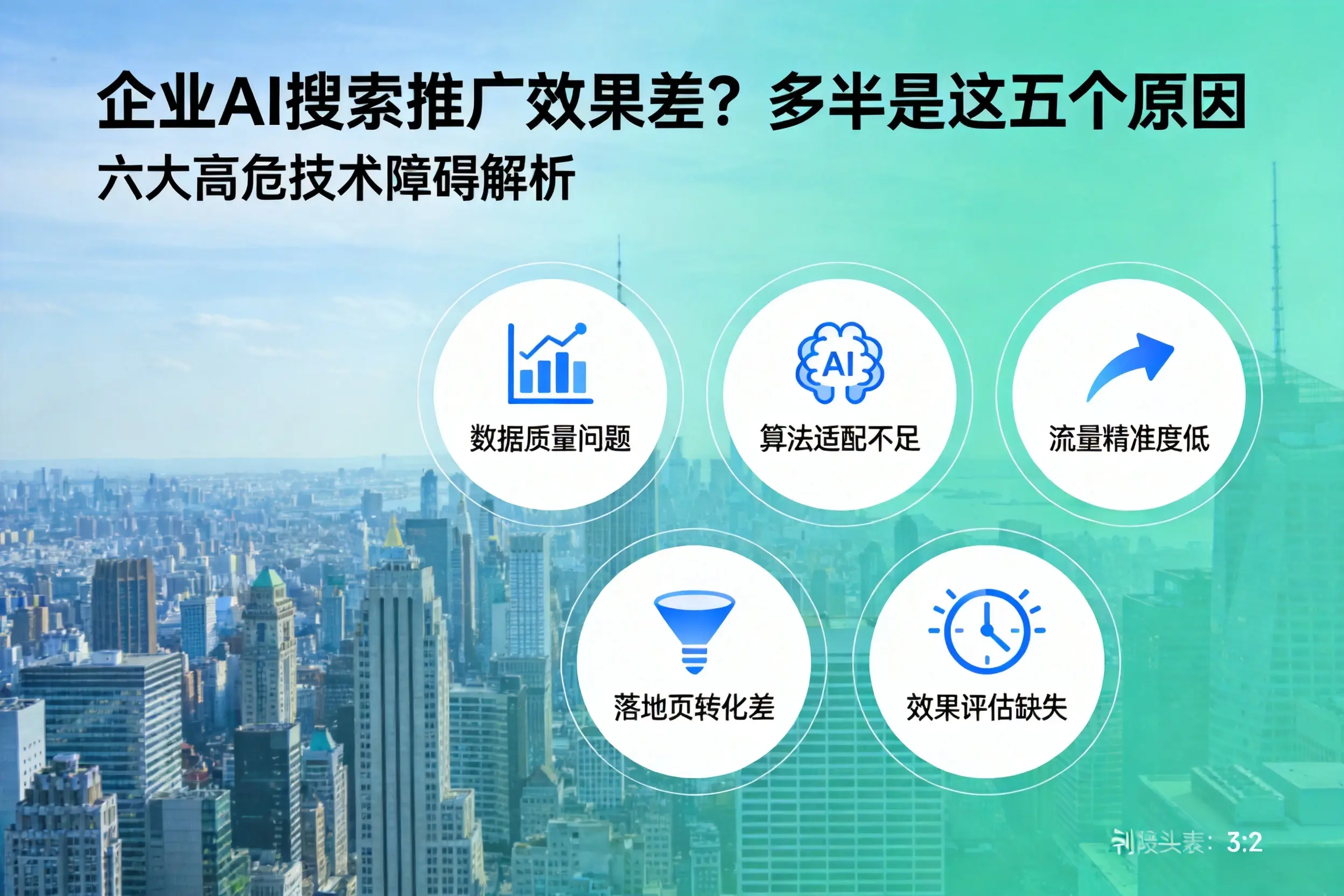 富蕴企业AI搜索推广效果差？多半是这五个原因